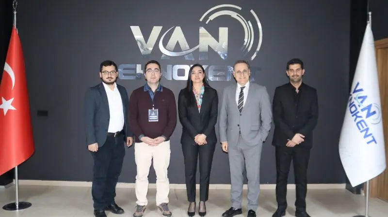 Ankara Üniversitesi Teknokent Genel Müdürü ve Önde Gelen Girişimcilik Temsilcileri Van Teknokent’te
