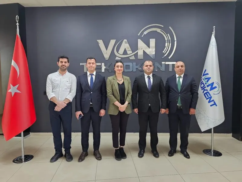 Halkbank Bölge Müdürü Veysi Bütün’den Van Teknokent’e Ziyaret