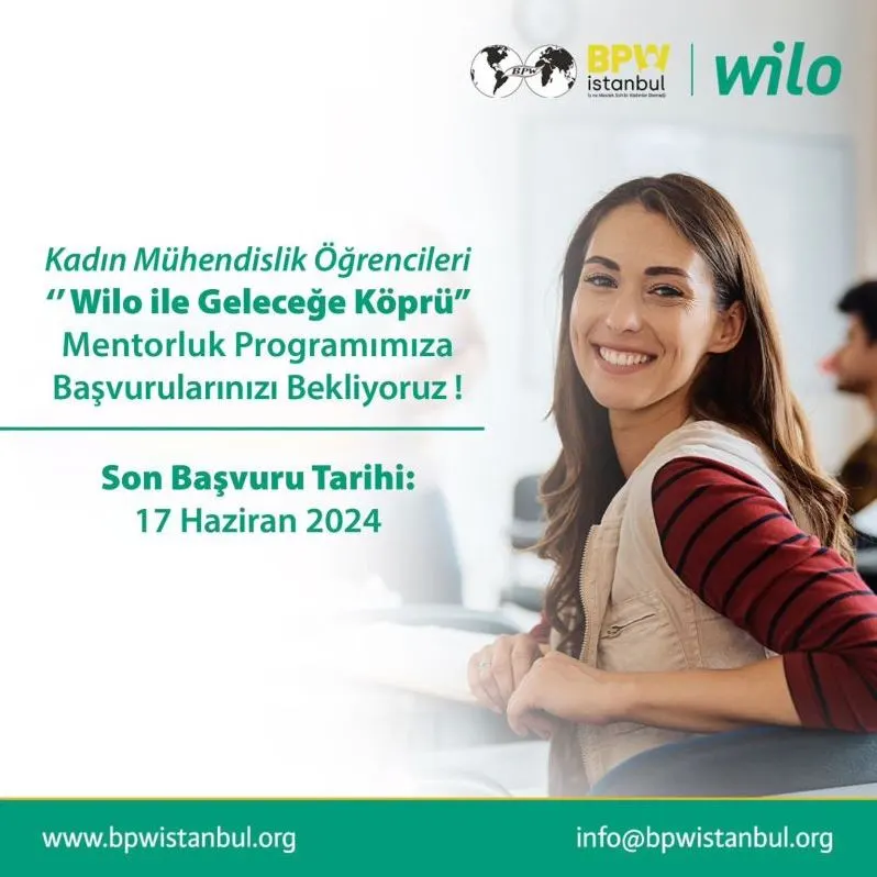 Wilo Group ile Geleceğe Köprü Projesinde Sen de Yer Alabilirsin