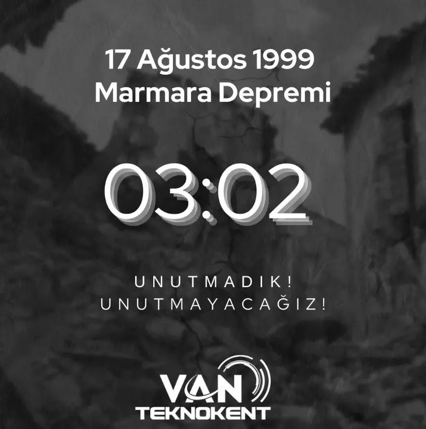 17 Ağustos 1999: Unutmadık, Unutmayacağız