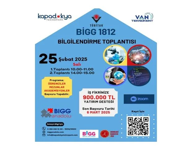 TÜBİTAK 1812 BiGG Yatırım Bilgilendirme Toplantısı”