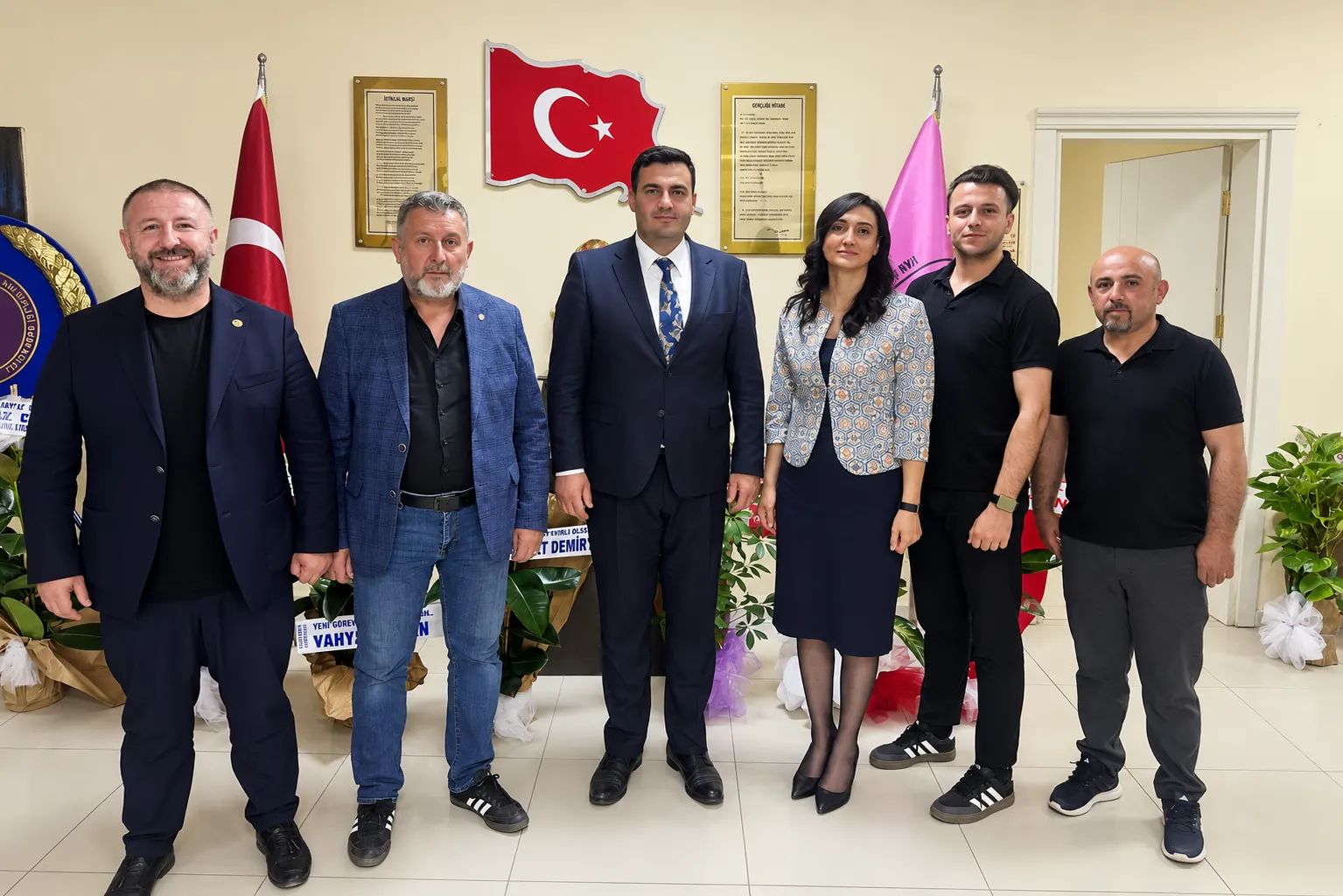 Van Teknokent’ten Van ESOB Başkanı Eser Adıyaman’a Hayırlı Olsun Ziyareti