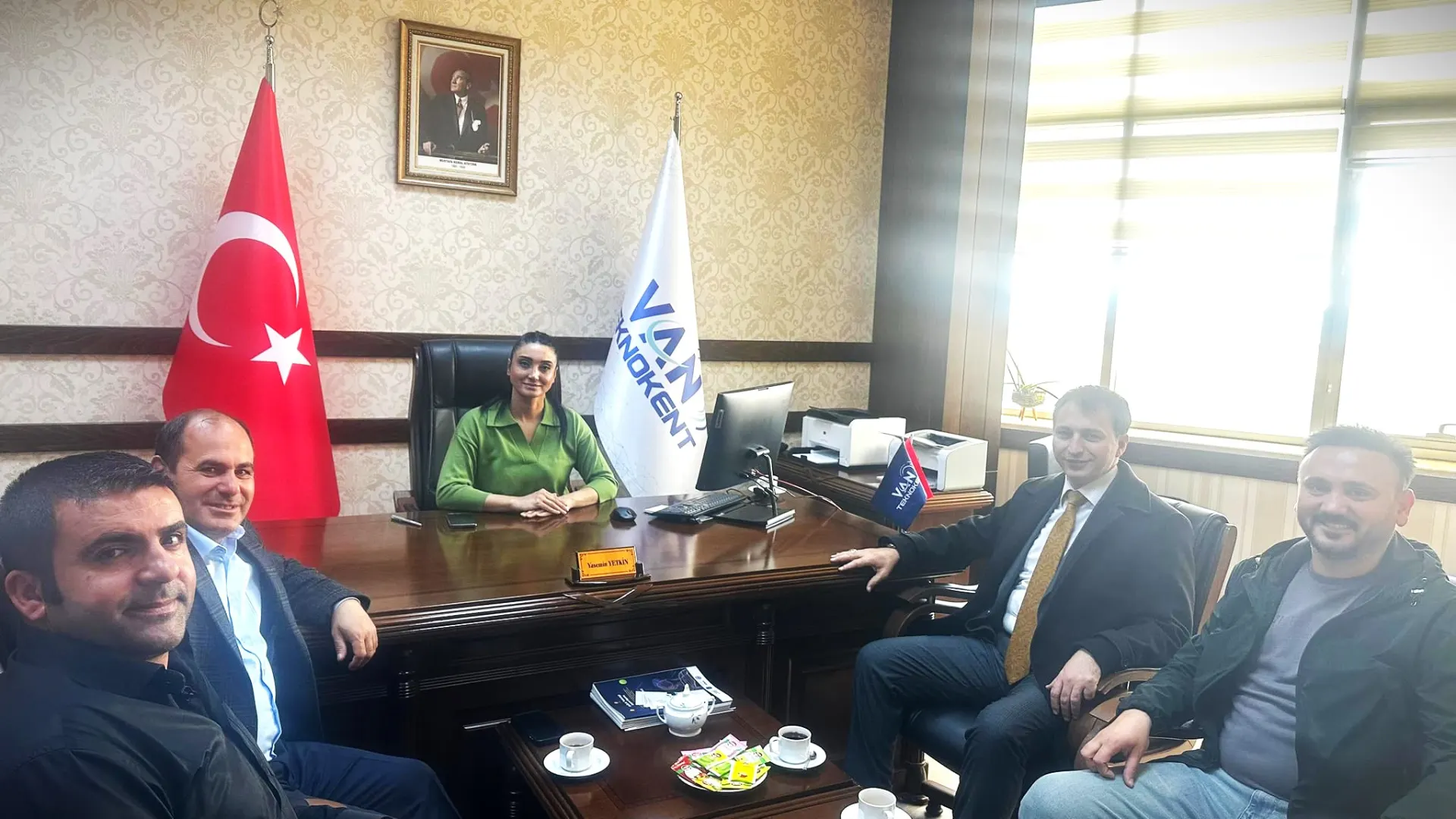 İşkur Heyetinden Van Teknokent\'te Ziyaret