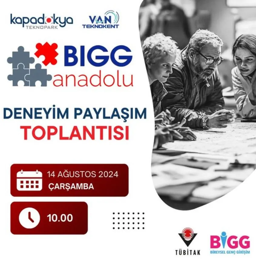 Van Teknokent ve Kapadokya Teknopark İş Birliğinde BİGG Anadolu Programı