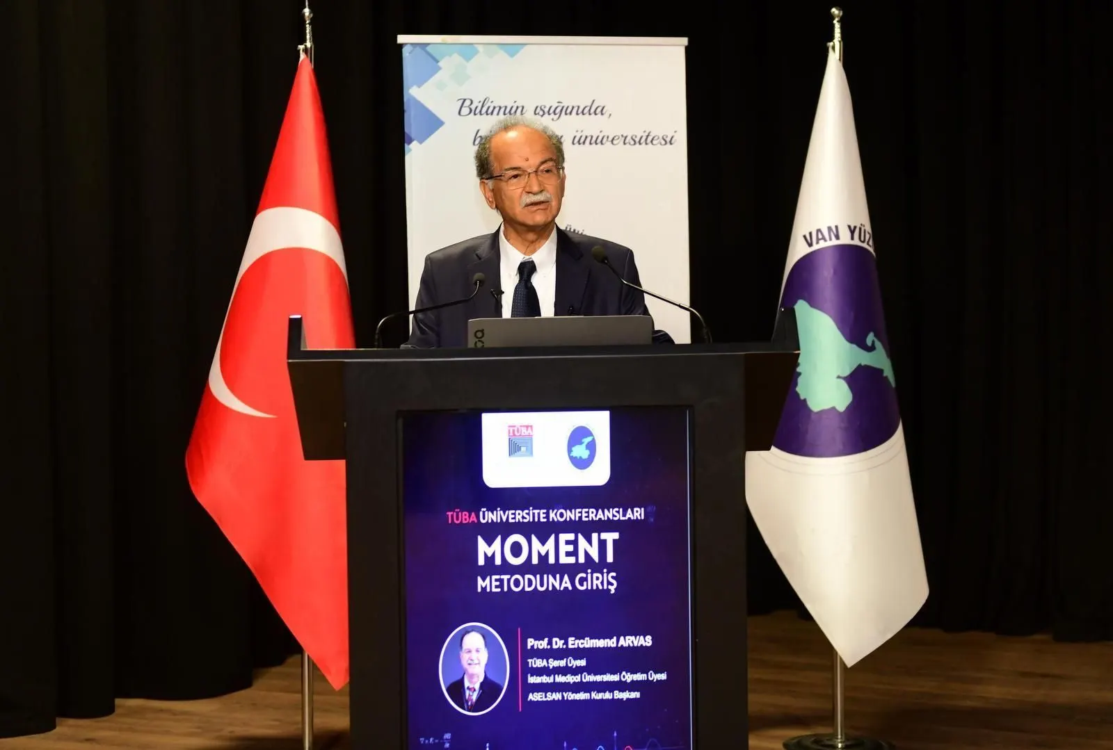 Van Teknokent, TÜBA Üniversite Konferansları Kapsamında Düzenlenen “Moment Metoduna Giriş” Konferansına Katıldı